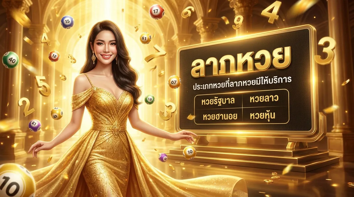 ภาพประกอบหัวข้อ ประเภทหวยที่มีให้บริการ