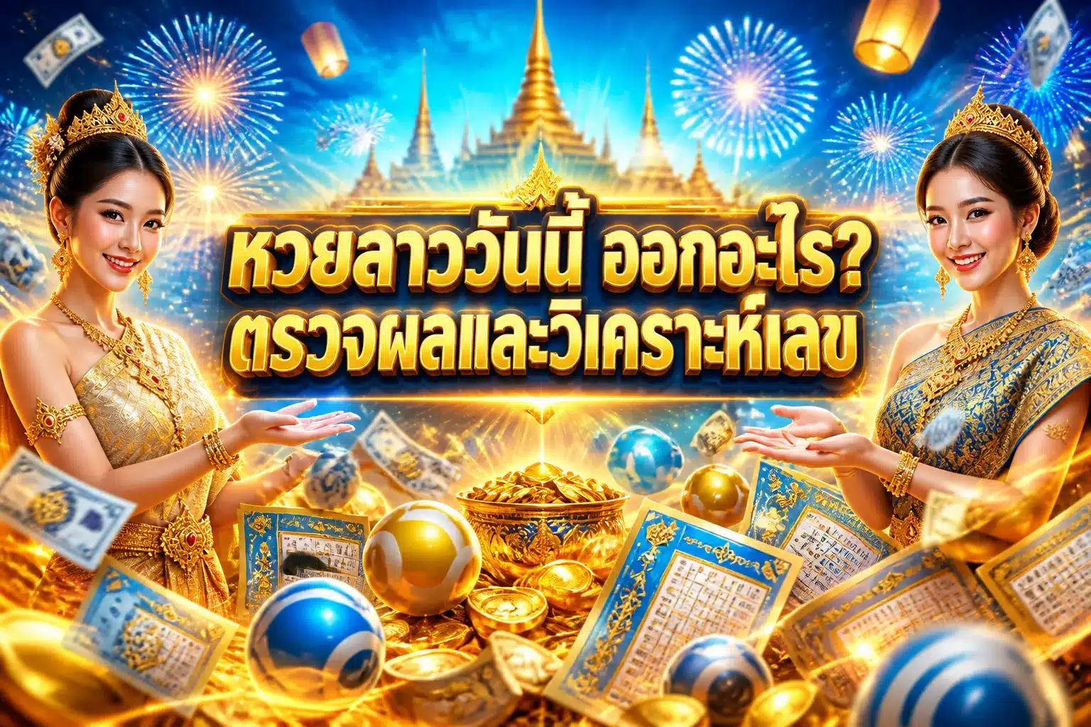 ภาพหน้าปกบทความ หวยลาววันนี้ ออกอะไร? ตรวจผลและวิเคราะห์เลข
