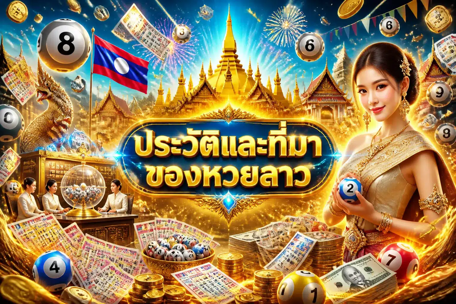 ภาพประกอบหัวข้อ ประวัติและที่มาของหวยลาว — หวยลาววันนี้