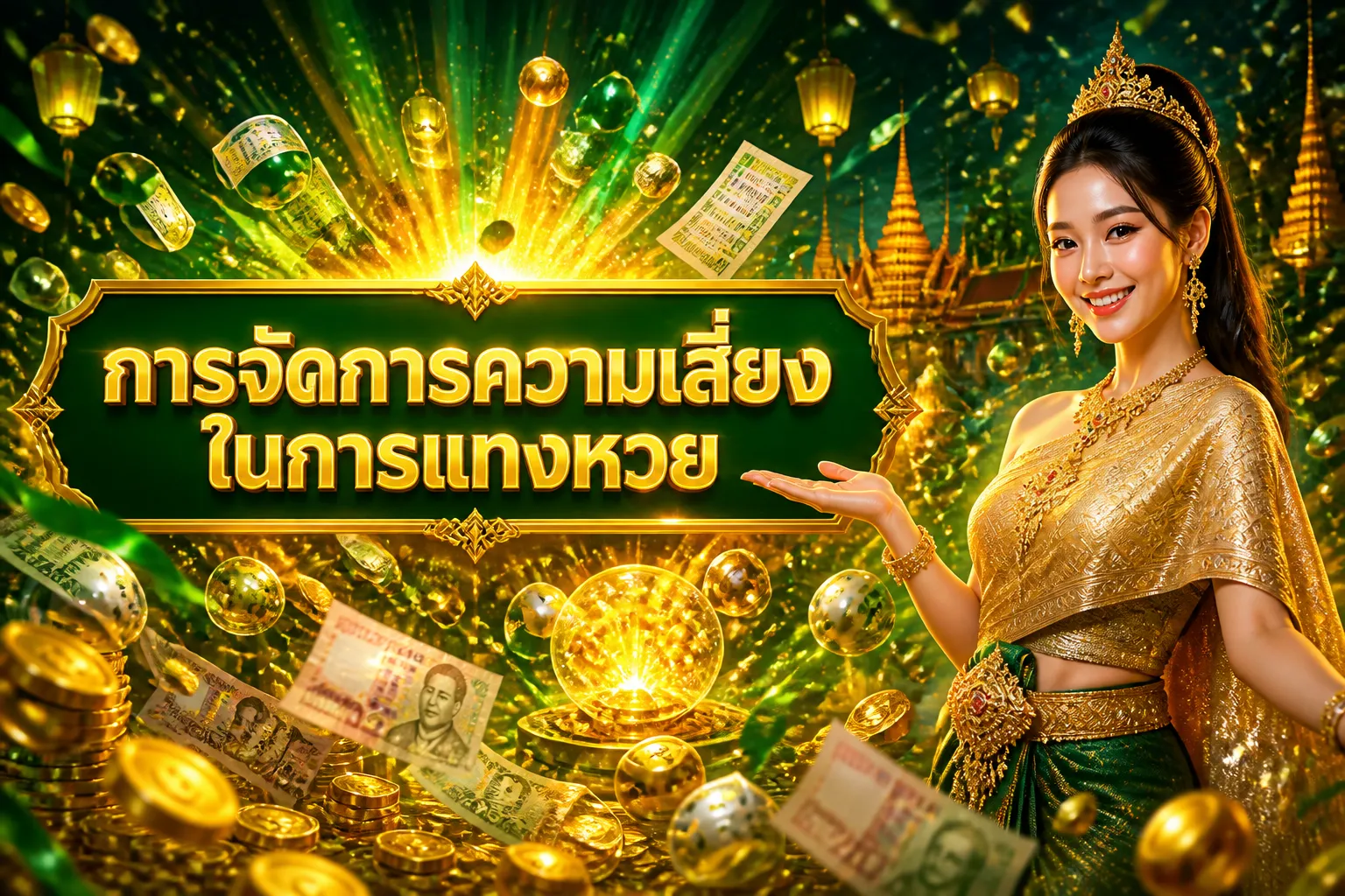 ภาพประกอบหัวข้อ การจัดการความเสี่ยงในการแทงหวย