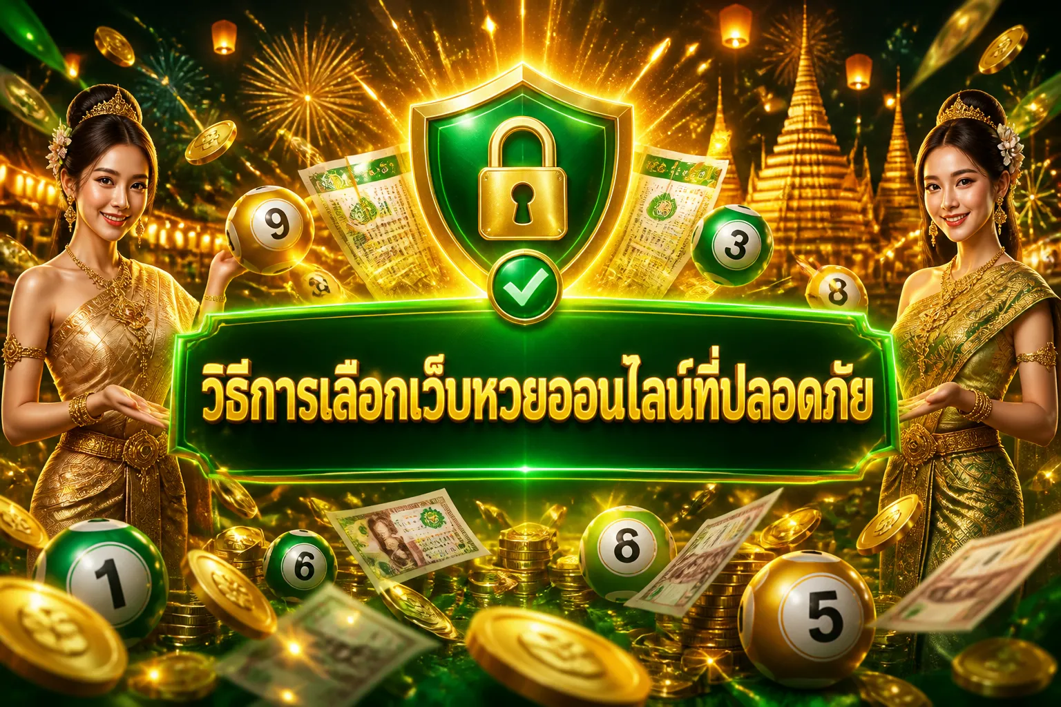 ภาพประกอบหัวข้อ วิธีการเลือกเว็บหวยออนไลน์ที่ปลอดภัย