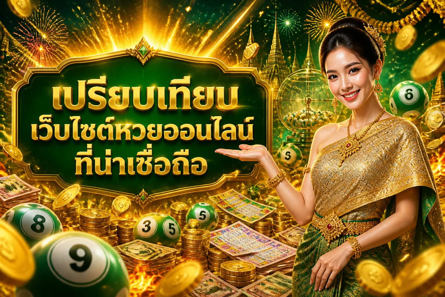 ภาพประกอบหัวข้อ เปรียบเทียบเว็บไซต์หวยออนไลน์ที่น่าเชื่อถือ