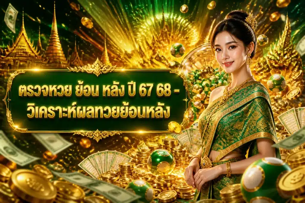 ภาพประกอบหัวข้อ ตรวจหวย ย้อน หลัง ปี 67 68 - วิเคราะห์ผลหวยย้อนหลัง — ตรวจหวย ย้อน หลัง ปี 67 68