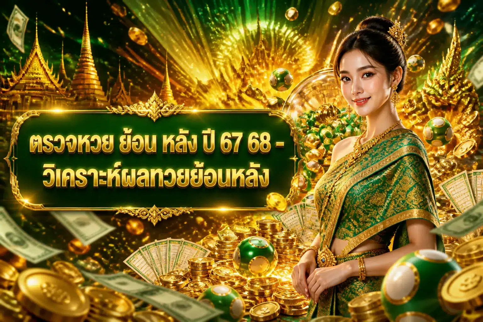 ภาพหน้าปกบทความ ตรวจหวย ย้อน หลัง ปี 67 68 - วิเคราะห์ผลหวยย้อนหลัง