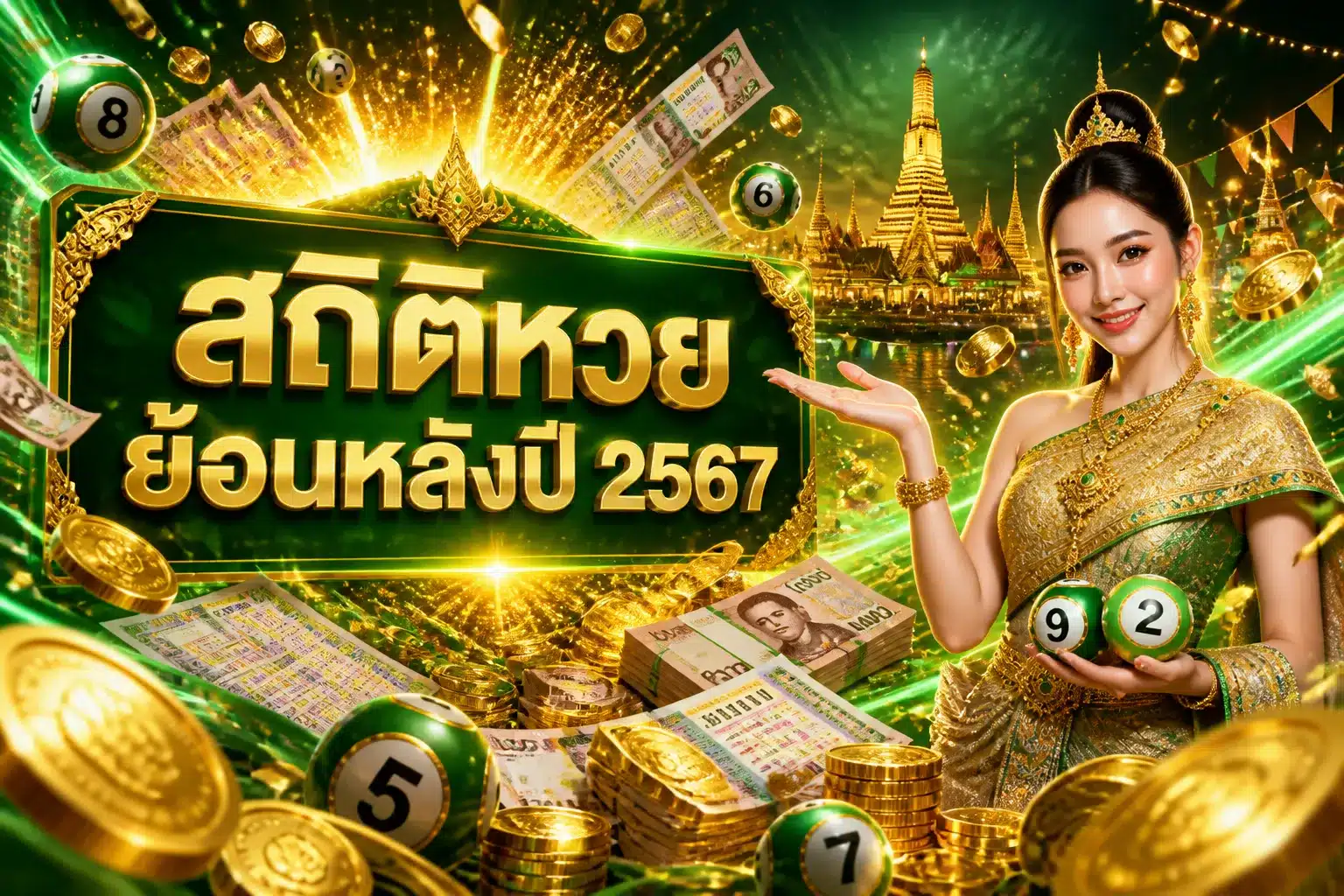 ภาพประกอบหัวข้อ สถิติหวยย้อนหลังปี 2567