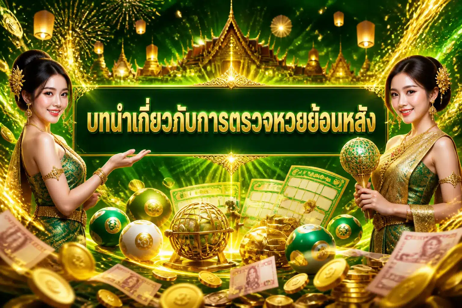 ภาพประกอบหัวข้อ บทนำเกี่ยวกับการตรวจหวยย้อนหลัง