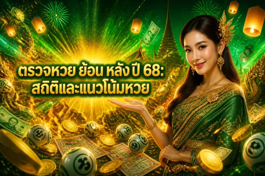 ภาพประกอบหัวข้อ ตรวจหวย ย้อน หลัง ปี 68: สถิติและแนวโน้มหวย — ตรวจหวย ย้อน หลัง ปี 68
