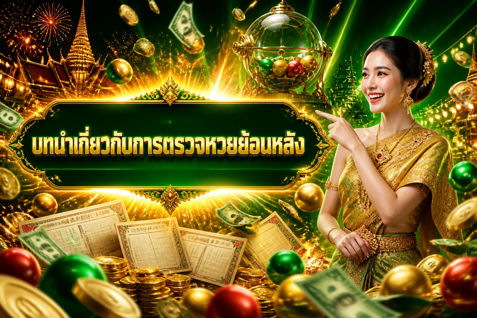 ภาพประกอบหัวข้อ บทนำเกี่ยวกับการตรวจหวยย้อนหลัง