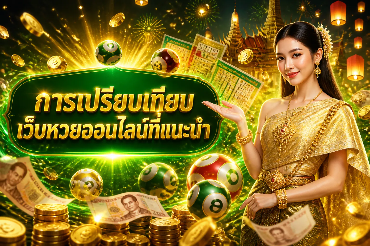 ภาพประกอบหัวข้อ การเปรียบเทียบเว็บหวยออนไลน์ที่แนะนำ