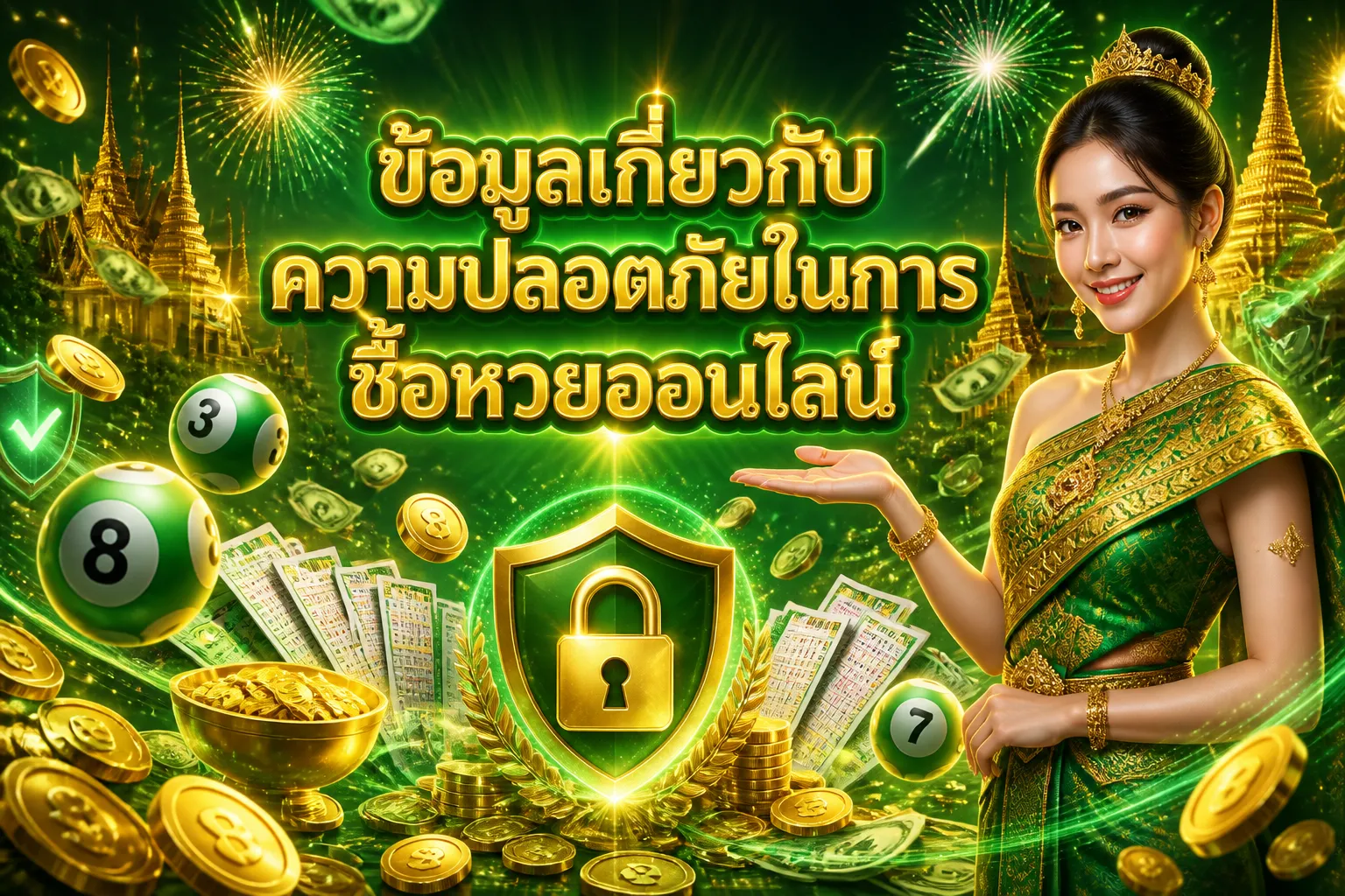 ภาพประกอบหัวข้อ ข้อมูลเกี่ยวกับความปลอดภัยในการซื้อหวยออนไลน์
