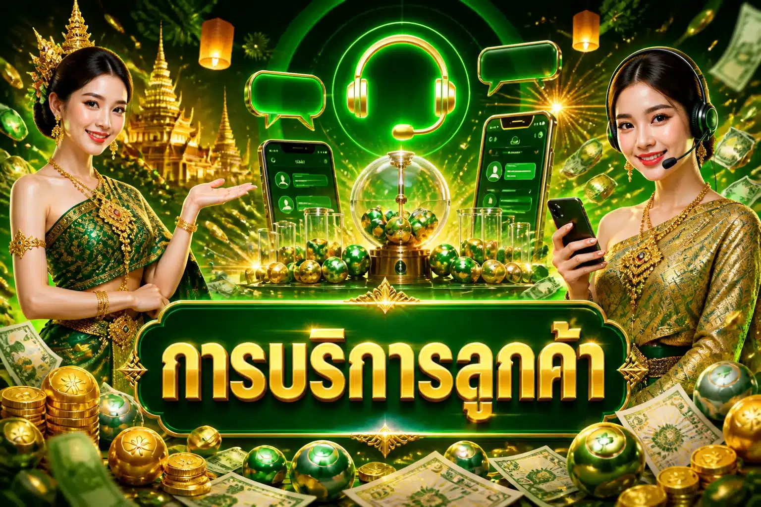 ภาพประกอบหัวข้อ การบริการลูกค้า