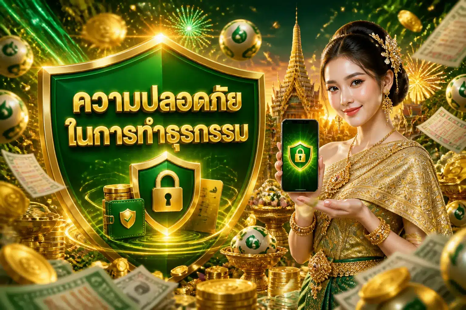 ภาพประกอบหัวข้อ ความปลอดภัยในการทำธุรกรรม