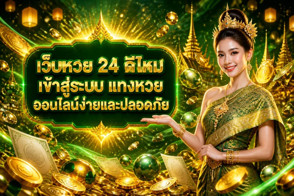 ภาพประกอบหัวข้อ เว็บหวย 24 ดีไหม เข้าสู่ระบบ แทงหวยออนไลน์ง่ายและปลอดภัย — เว็บหวย 24 ดีไหม เข้าสู่ระบบ