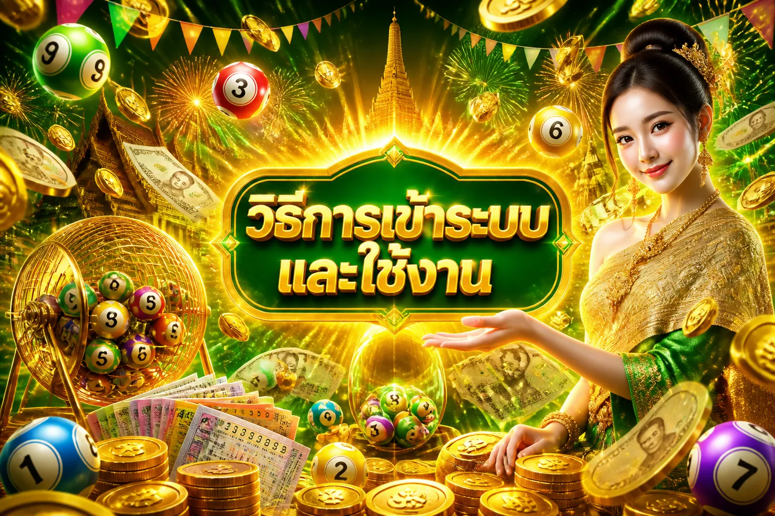 ภาพประกอบหัวข้อ วิธีการเข้าระบบและใช้งาน