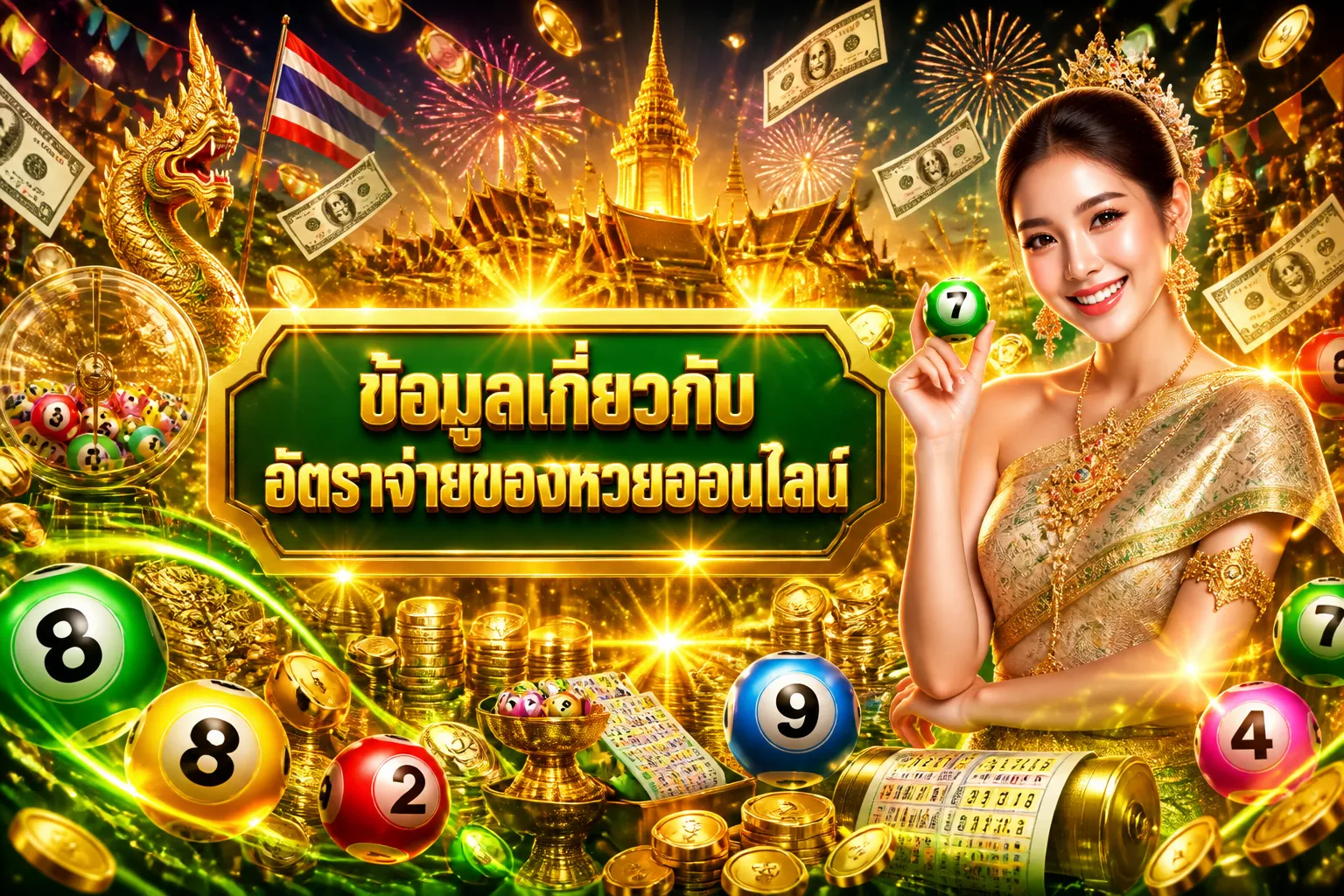 ภาพประกอบหัวข้อ ข้อมูลเกี่ยวกับอัตราจ่ายของหวยออนไลน์