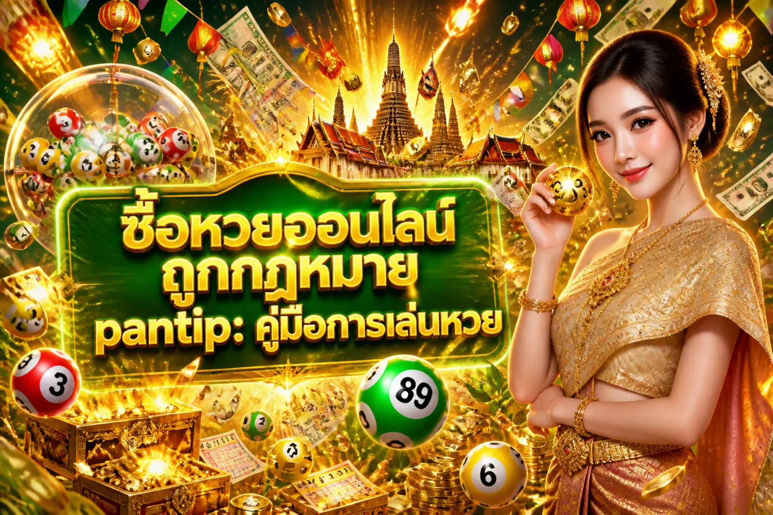 ภาพหน้าปกบทความ ซื้อหวยออนไลน์ ถูกกฎหมาย pantip: คู่มือการเล่นหวย