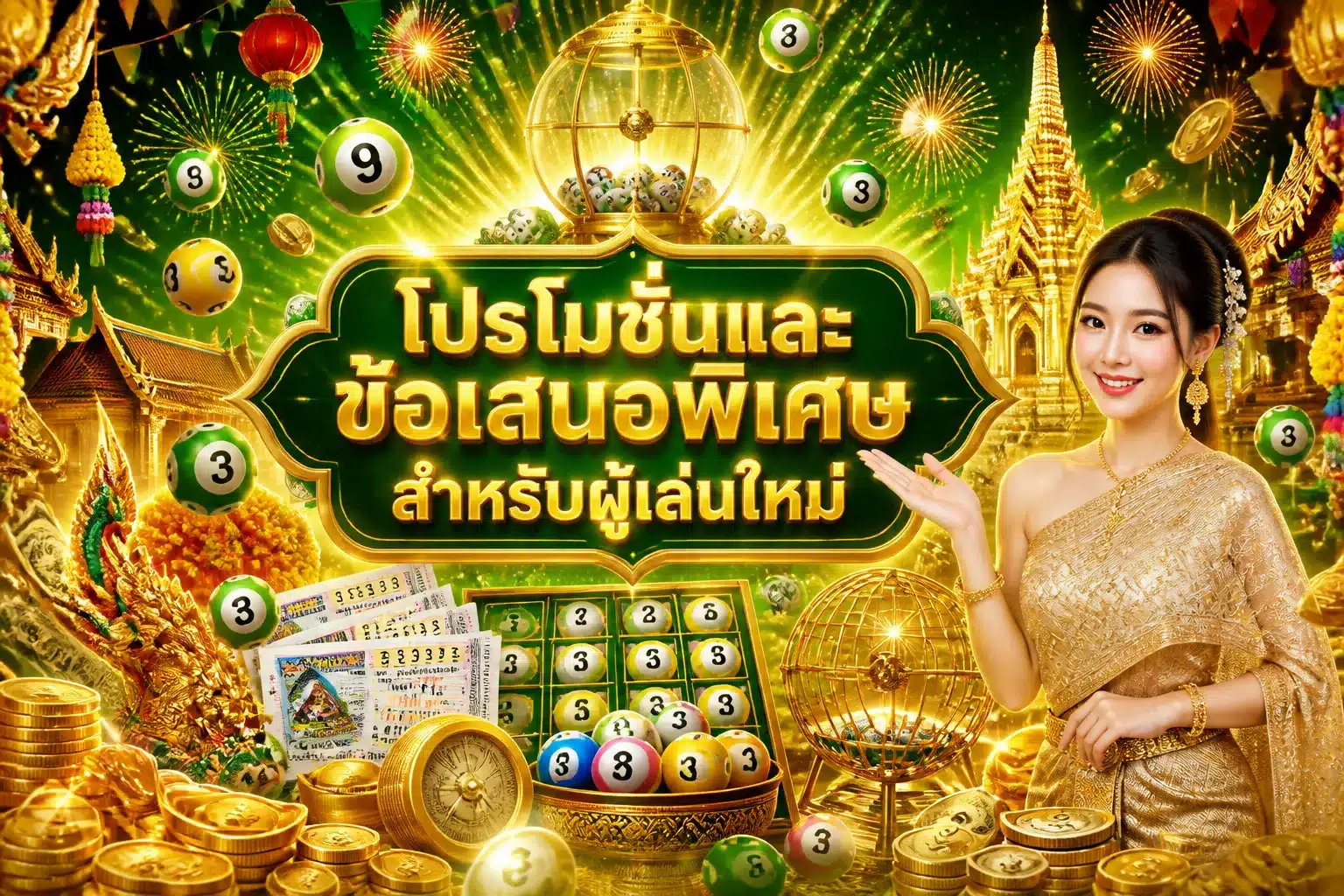 ภาพประกอบหัวข้อ โปรโมชั่นและข้อเสนอพิเศษสำหรับผู้เล่นใหม่
