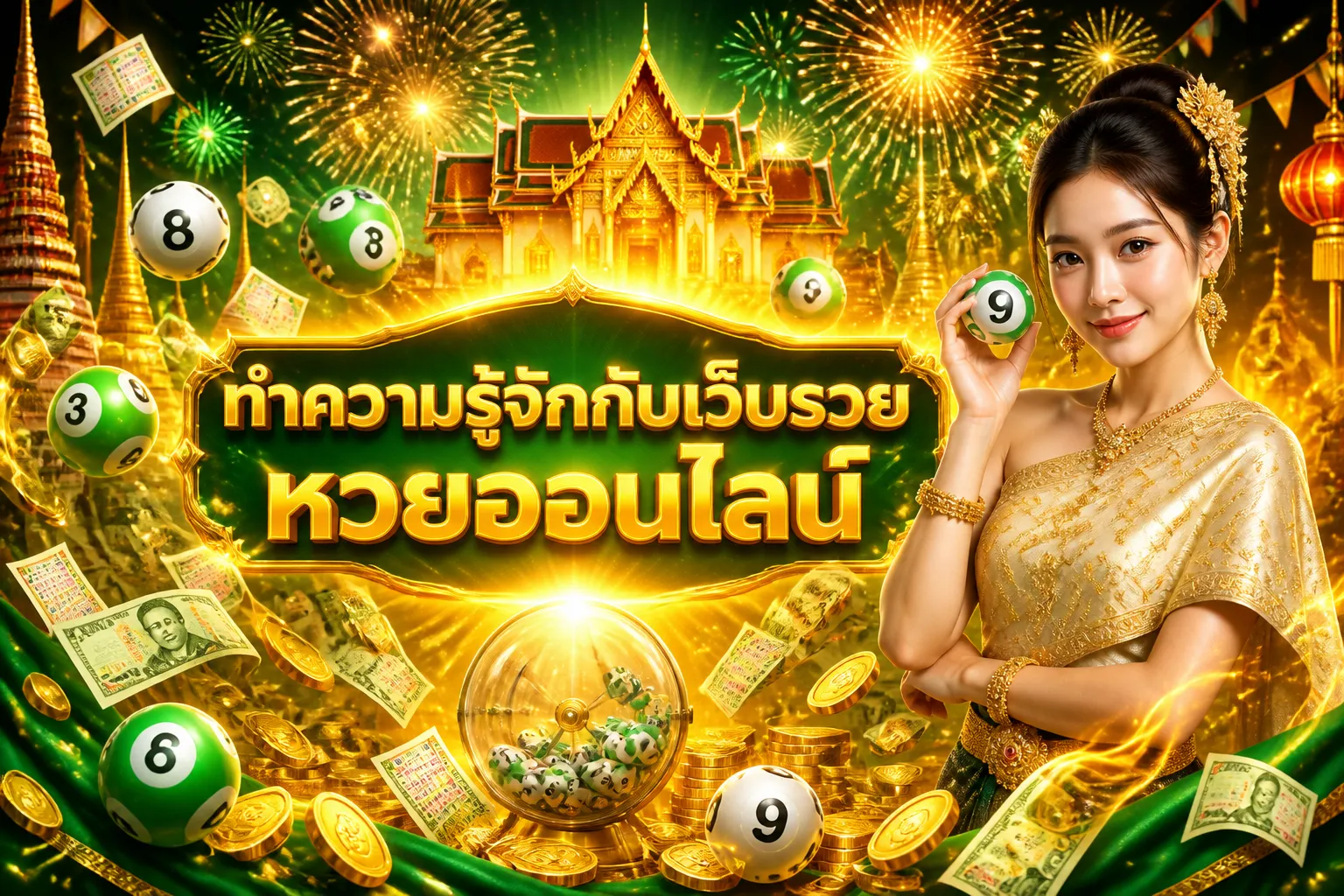 ภาพประกอบหัวข้อ ทำความรู้จักกับเว็บรวย หวยออนไลน์