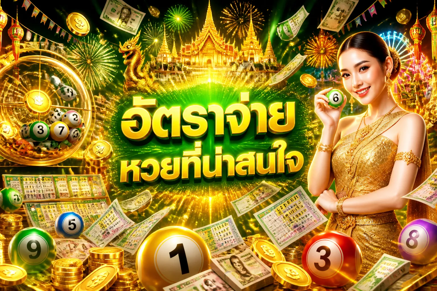 ภาพประกอบหัวข้อ อัตราจ่ายหวยที่น่าสนใจ