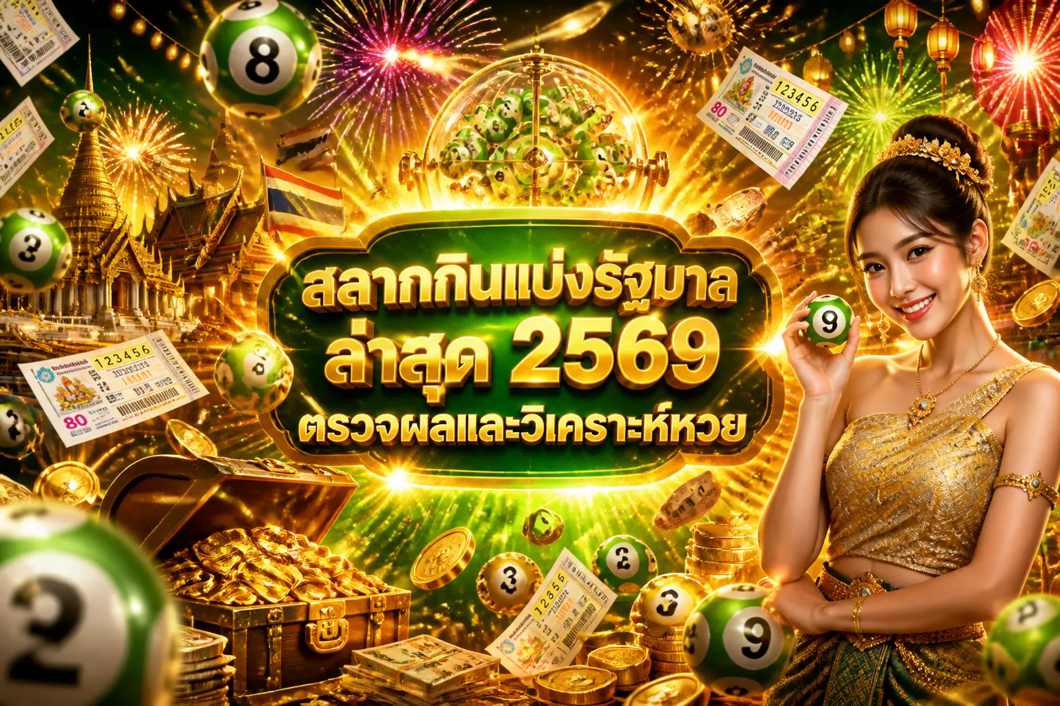 ภาพหน้าปกบทความ สลากกินแบ่งรัฐบาล ล่าสุด 2569 ตรวจผลและวิเคราะห์หวย