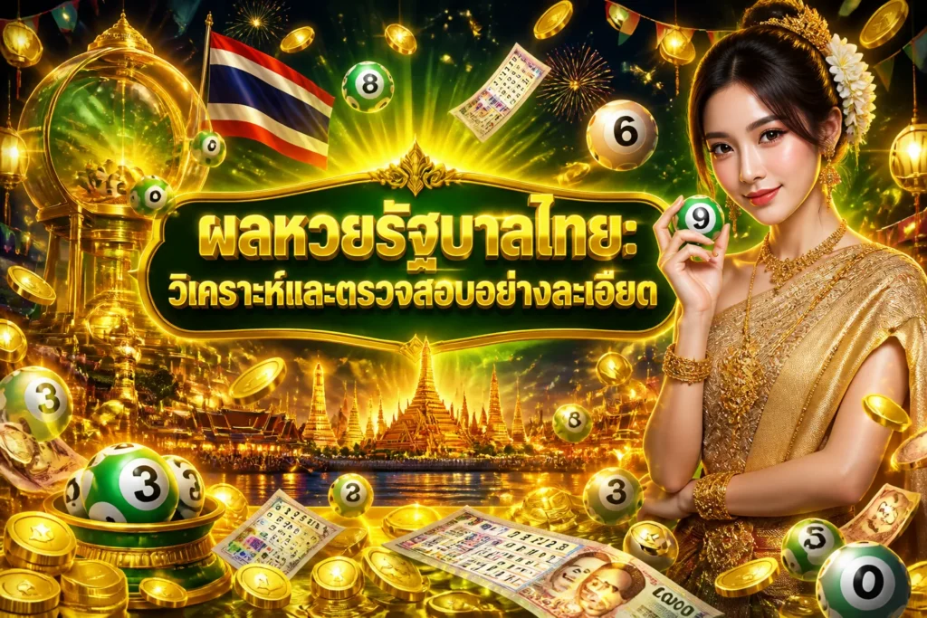 ภาพประกอบหัวข้อ ผลหวยรัฐบาลไทย: วิเคราะห์และตรวจสอบอย่างละเอียด — thai government lottery result