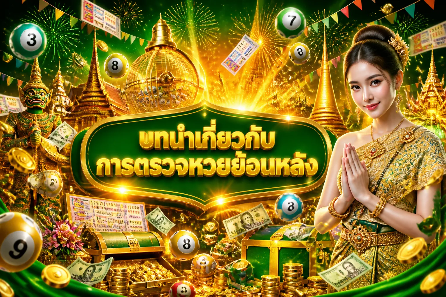 ภาพประกอบหัวข้อ บทนำเกี่ยวกับการตรวจหวยย้อนหลัง